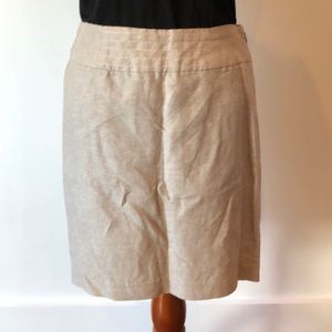 Summer linen and cotton skirt